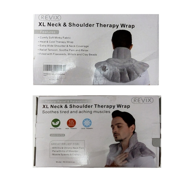 Sold out Heating Pad REVIX Microwavable Heating Pad for Neck Shoulders and Back - Picture 2 of 6